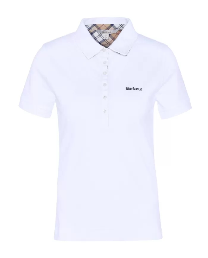 Polo Donna bianca in cotone LML0634 LML PORTSDOWN|BARBOUR Polo Donna bianca in cotone LML0634 LML PORTSDOWN|BARBOUR