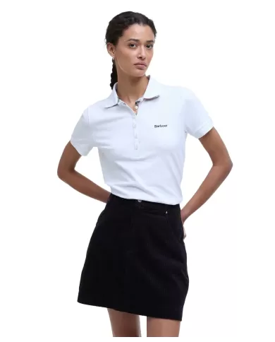 Polo Donna bianca in cotone LML0634 LML PORTSDOWN|BARBOUR Polo Donna bianca in cotone LML0634 LML PORTSDOWN|BARBOUR