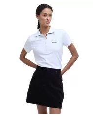 Polo Donna bianca in cotone LML0634 LML PORTSDOWN|BARBOUR