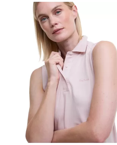 Polo Donna rosa smanicata in cotone LML0888 LML BOWFORD|BARBOUR Polo Donna rosa smanicata in cotone LML0888 LML BOWFORD|BARBOUR