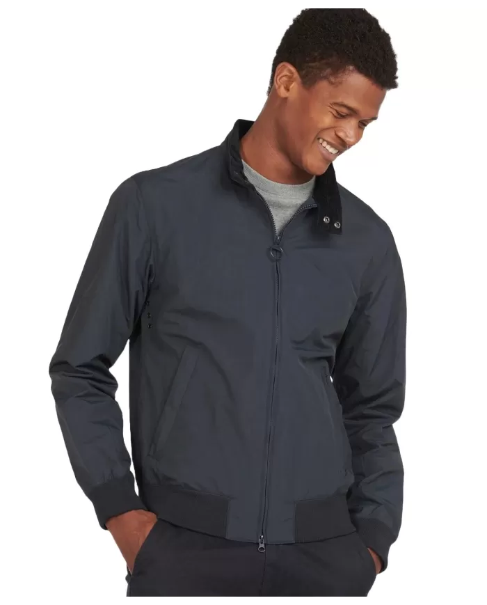 Giubbino Uomo blu stile bomber MCA0412 MCA ROYSTON |BARBOUR Giubbino Uomo blu stile bomber MCA0412 MCA ROYSTON |BARBOUR