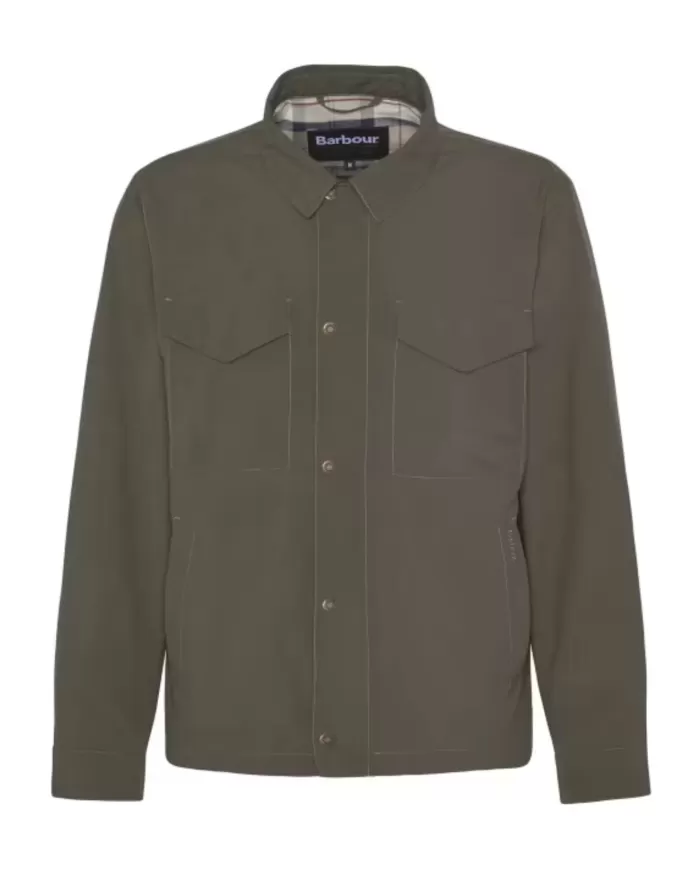 Giacca Uomo verde scuro tasche a toppa MCA1053 MCA CAMBER|BARBOUR Giacca Uomo verde scuro tasche a toppa MCA1053 MCA CAMBER|BARBOUR