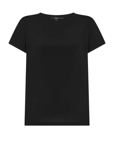 T-shirt Donna nera in cotone MJ1663 890180 |SEVENTY 19.70 T-shirt Donna nera in cotone MJ1663 890180 |SEVENTY 19.70