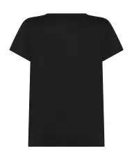 T-shirt Donna nera in cotone MJ1663 890180 |SEVENTY 19.70 T-shirt Donna nera in cotone MJ1663 890180 |SEVENTY 19.70