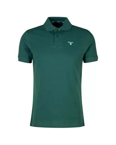 Polo Uomo verde scuro in cotone MML0012 MIDLAYERS|BARBOUR Polo Uomo verde scuro in cotone MML0012 MIDLAYERS|BARBOUR