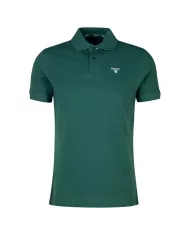 Polo Uomo verde scuro in cotone MML0012 MIDLAYERS|BARBOUR