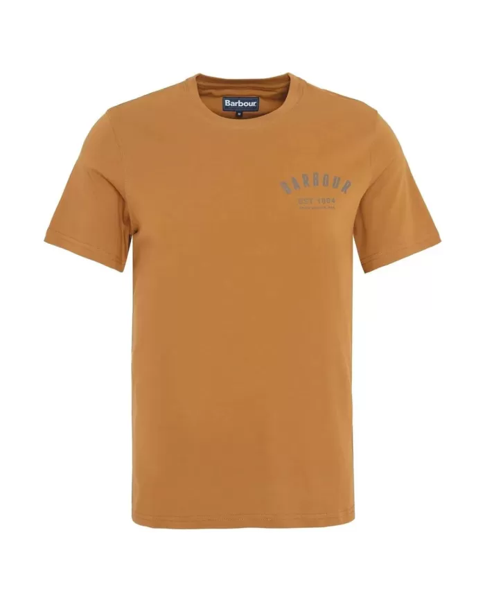T-shirt Uomo senape in cotone MTS0502 PREPPY|BARBOUR T-shirt Uomo senape in cotone MTS0502 PREPPY|BARBOUR