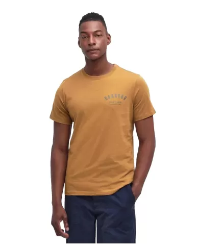 T-shirt Uomo senape in cotone MTS0502 PREPPY|BARBOUR T-shirt Uomo senape in cotone MTS0502 PREPPY|BARBOUR