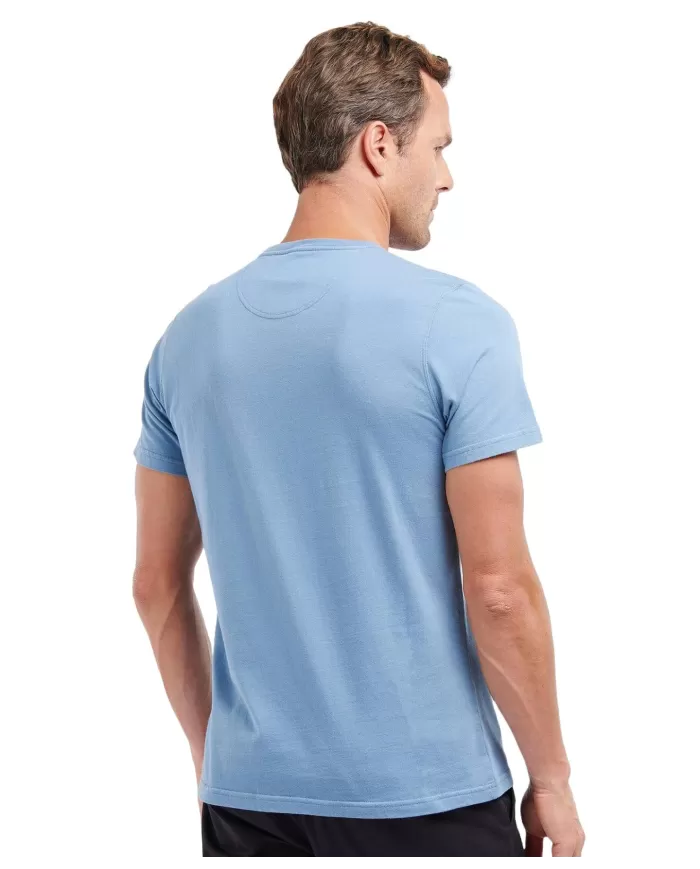 T-shirt Uomo azzurra in cotone MTS0502 PREPPY|BARBOUR T-shirt Uomo azzurra in cotone MTS0502 PREPPY|BARBOUR