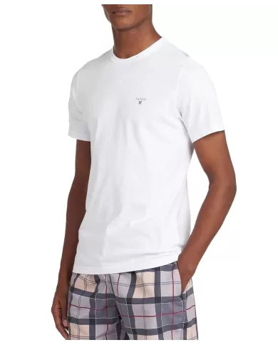 T-shirt Uomo bianca in cotone MTS0670 SPORTS |BARBOUR T-shirt Uomo bianca in cotone MTS0670 SPORTS |BARBOUR