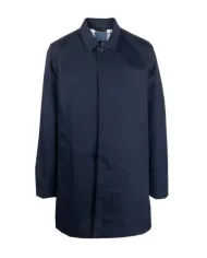 Trench Uomo blu water proof MWB0856 MWB ROKIG | BARBOUR