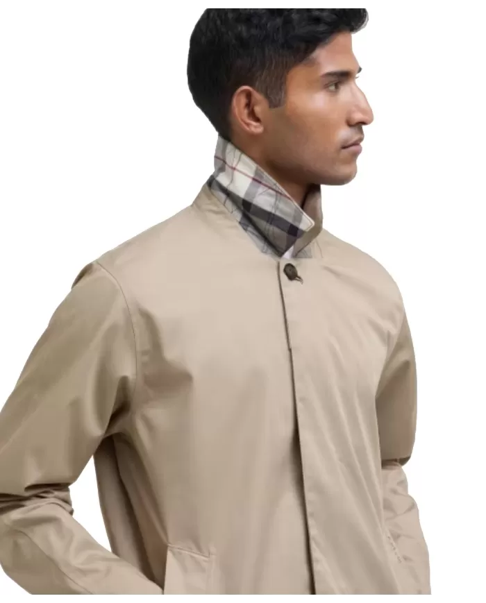 Giacca Uomo beige water proof MWB1130 MWB ROKIG |BARBOUR Giacca Uomo beige water proof MWB1130 MWB ROKIG |BARBOUR
