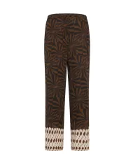 Pantalone Donna marrone a fantasia PT1356 450261 |SEVENTY 19.70 Pantalone Donna marrone a fantasia PT1356 450261 |SEVENTY 19.70