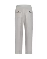 Pantalone Donna argento a gamba dritta PT1358 320068|SEVENTY 19.70 Pantalone Donna argento a gamba dritta PT1358 320068|SEVENTY 19.70