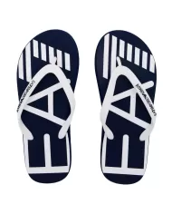 Infradito Uomo blu/white suola stampata XCQ004 XK196|EA7 Infradito Uomo blu/white suola stampata XCQ004 XK196|EA7