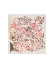 Foulard Donna crema con stampa floreale 2A5033T0300 | LIU JO