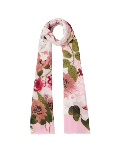 LIU JO Stola Donna 2A5047T0300 AI 2025 bamboo con stampa floreale 00005 NATURALE LIU JO Stola Donna 2A5047T0300 AI 2025 bamboo con stampa floreale 00005 NATURALE