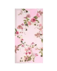 LIU JO Stola Donna 2A5047T0300 AI 2025 bamboo con stampa floreale 00005 NATURALE