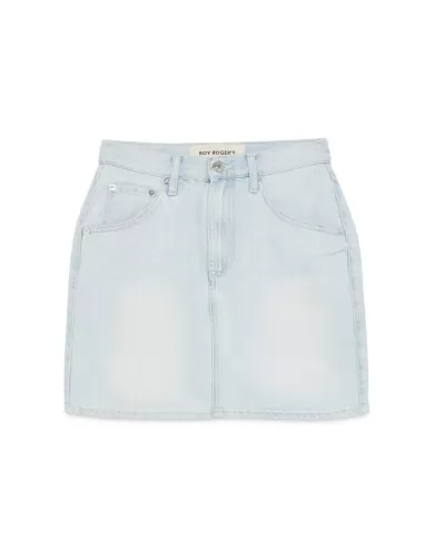 Minigonna Donna jeans chiaro RND106D6060700 NOEMIE|ROY ROGER'S Minigonna Donna jeans chiaro RND106D6060700 NOEMIE|ROY ROGER'S