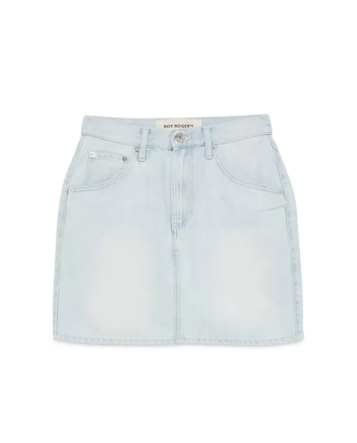 Minigonna Donna jeans chiaro RND106D6060700 NOEMIE|ROY ROGER'S Minigonna Donna jeans chiaro RND106D6060700 NOEMIE|ROY ROGER'S