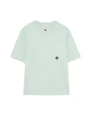 T-shirt Donna verde acqua in cotone RND586CB55XXXX POCKET|ROY ROGER'S