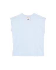 T-shirt Donna bianca smanicata in cotone RND90171CB55XXXX|ROY ROGER'S T-shirt Donna bianca smanicata in cotone RND90171CB55XXXX|ROY ROGER'S