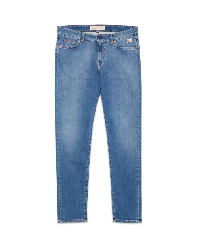 Jeans Uomo slim gamba dritta RRU075D6702480 517|ROY ROGER'S Jeans Uomo slim gamba dritta RRU075D6702480 517|ROY ROGER'S