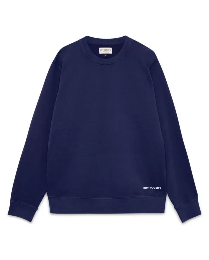 Maglia Uomo blu in cotone RRU90005CK962312 CREW NECK |ROY ROGER'S Maglia Uomo blu in cotone RRU90005CK962312 CREW NECK |ROY ROGER'S