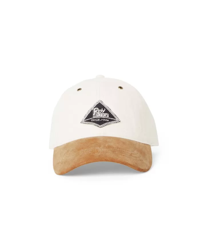 Cappello Uomo denim bianco con visiera scamosciata SCHOOL|ROY ROGER'S Cappello Uomo denim bianco con visiera scamosciata SCHOOL|ROY ROGER'S