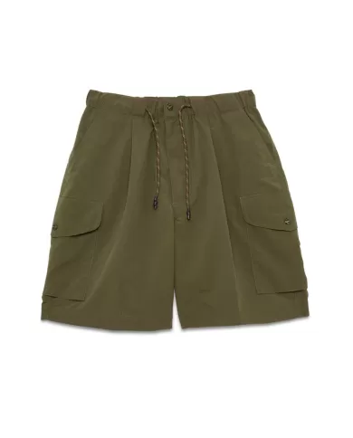 Bermuda Uomo verde militare stile cargo YUKON|ROY ROGER'S Bermuda Uomo verde militare stile cargo YUKON|ROY ROGER'S