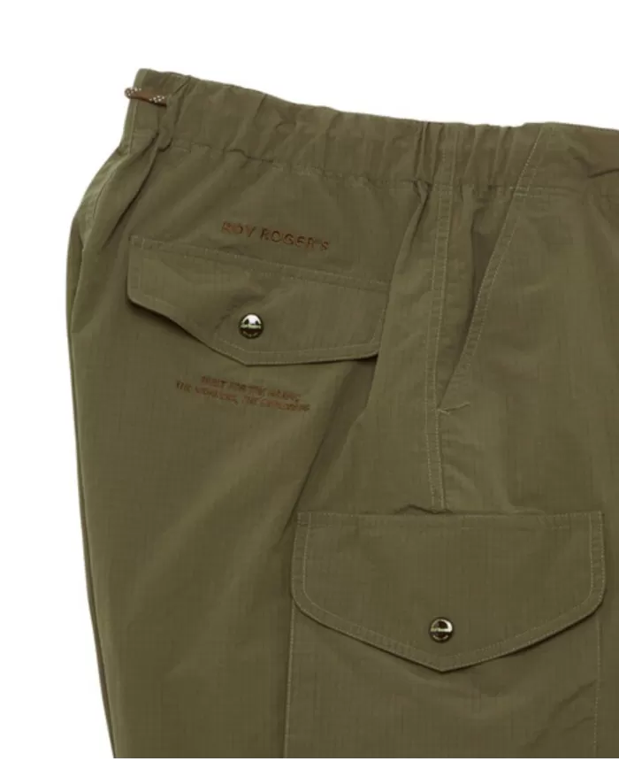 Bermuda Uomo verde militare stile cargo YUKON|ROY ROGER'S Bermuda Uomo verde militare stile cargo YUKON|ROY ROGER'S