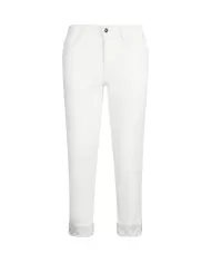 Pantalone Donna bianco, skinny in cotone UA5006T2594 | LIU JO
