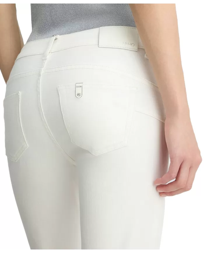 Pantalone Donna bianco, skinny in cotone UA5006T2594 | LIU JO