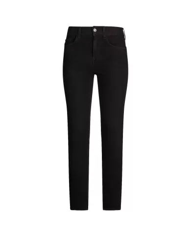Jeans Donna nero stile skinny a vita alta UA5054D4886 MONROE|LIU JO