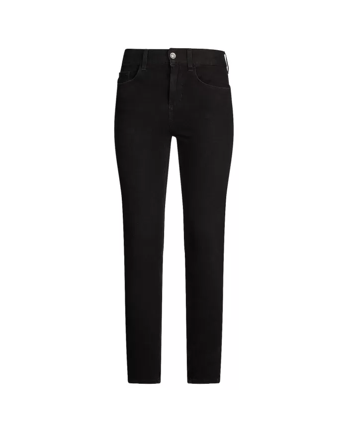 Jeans Donna nero stile skinny a vita alta UA5054D4886 MONROE|LIU JO Jeans Donna nero stile skinny a vita alta UA5054D4886 MONROE|LIU JO
