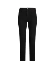 Jeans Donna nero stile skinny a vita alta UA5054D4886 MONROE|LIU JO