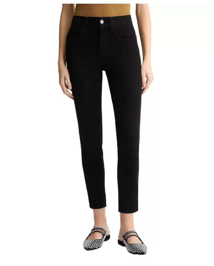 Jeans Donna nero stile skinny a vita alta UA5054D4886 MONROE|LIU JO Jeans Donna nero stile skinny a vita alta UA5054D4886 MONROE|LIU JO