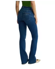Jeans Donna blu scuro a zampa UA5082D4988 | LIU JO