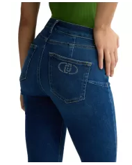 Jeans Donna blu scuro a zampa UA5082D4988 | LIU JO
