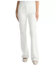 Jeans Donna bianco slim a zampa UA5082T1816 | LIU JO