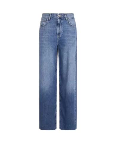 Jeans Donna gamba larga dritta UA5170DS069|LIU JO