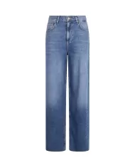 Jeans Donna gamba larga dritta UA5170DS069|LIU JO Jeans Donna gamba larga dritta UA5170DS069|LIU JO