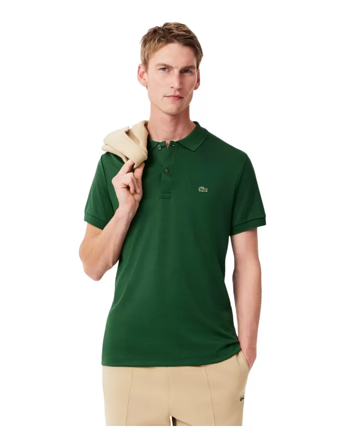 Polo Uomo verde regular fit DH2050|LACOSTE Polo Uomo verde regular fit DH2050|LACOSTE