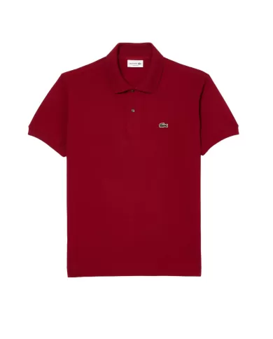Polo Uomo bordeaux regular fit cotone L1212|LACOSTE Polo Uomo bordeaux regular fit cotone L1212|LACOSTE