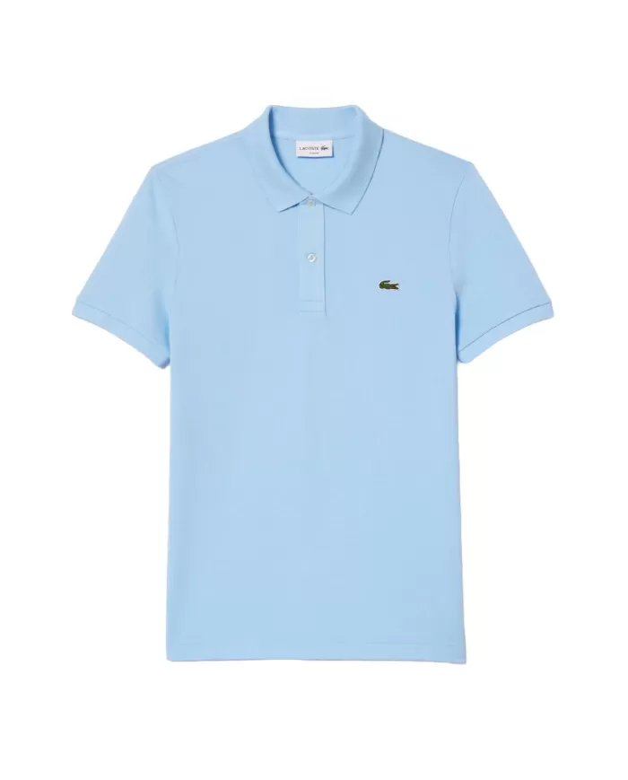 Polo Uomo celeste slim in cotone PH4012|LACOSTE Polo Uomo celeste slim in cotone PH4012|LACOSTE
