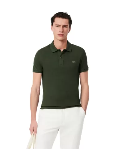 Polo Uomo verde cachi slim fit PH4012|LACOSTE Polo Uomo verde cachi slim fit PH4012|LACOSTE