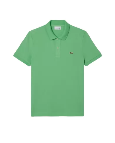 Polo Uomo verde lime in cotone slim fit PH4012|LACOSTE Polo Uomo verde lime in cotone slim fit PH4012|LACOSTE