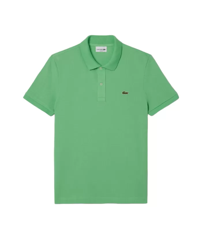 Polo Uomo verde lime in cotone slim fit PH4012|LACOSTE Polo Uomo verde lime in cotone slim fit PH4012|LACOSTE