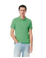 Polo Uomo verde lime in cotone slim fit PH4012|LACOSTE