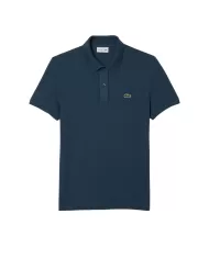 Polo Uomo blu in cotone slim fit PH4012|LACOSTE